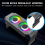 Dissipatore per modulo di memoria RAM per computer PC DDR4/5 RGB (A) 3