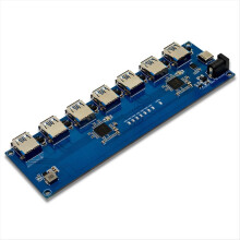 VL817 USB 3.1 Hub-Modul, High-Speed 1-zu-7-Port USB-Hub Typ-C