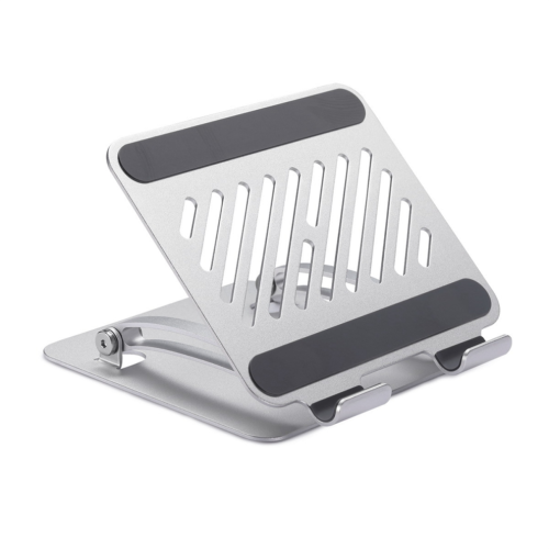 Supporto per tablet pieghevole, supporto da scrivania regolabile con doppia asta. 1