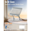 Supporto per tablet pieghevole, supporto da scrivania regolabile con doppia asta. 4