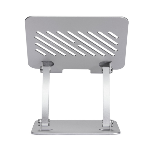 Supporto per tablet pieghevole, supporto da scrivania regolabile con doppia asta. 2