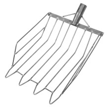 Large Corn Scoop Manganese Steel Ergonomic Design for Garden and Agriculture Lightweight and Portable for Collecting Coal and Charcoal Briquettes