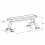 GYM MASTER Flat Weight Lifting Bench Press Home Dumbbell/Barbell 6