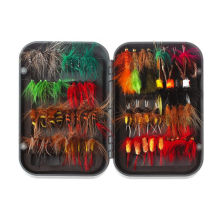 Ensemble de décorations pour hameçons de pêche à la mouche, appâts pour truite, 68 pièces