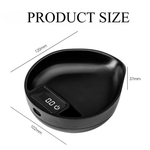 Mini Coffee Electronic Scale Espresso Weighing Display Tray 1