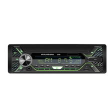 Radio de coche 1 DIN Audio Bluetooth Estéreo Reproductor MP3 Receptor FM 60Wx4