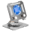 Multifunctional tablet cooling fan stand desktop foldable adjustable 1