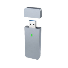 Boîtier SSD M.2 NVMe/SATA 2230/2242 avec adaptateur USB-A 10 Gbit/s B