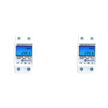 Compteur d'énergie monophasé numérique sur rail DIN, remise à zéro, 220 V CA, kWh/A