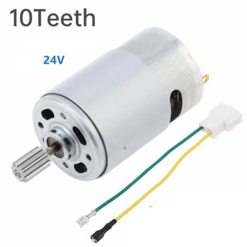 10 δόντια κινητήρας RS550 DC, ηλεκτρικός κινητήρας υψηλής ταχύ 1