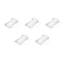 Attaches de câble en plastique pour emballage, boucle de 18 cm, lot de 1000 pièces