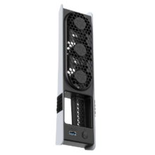 Ventola di raffreddamento Slim/Pro con luce LED, silenziosa.