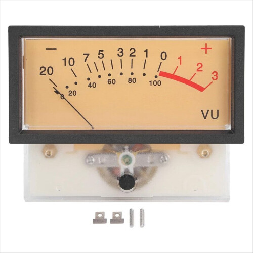 VU-meter Skull Tube Amplifier High Performance VU Level Meter