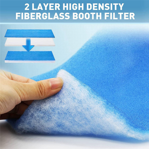 Airbrush Hobby Airbrush Bås Filter Set, Glasfiber Bås 2