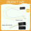 Luce brillante Occhi a LED 3
