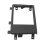 Autoradio-frontpaneel/frame 2-DIN voor XC70/V70 2