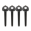 4/4 Cello String Knob Ebonewood Hand String Shaft Non-Slip Knob 1