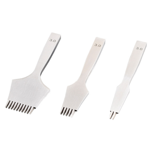 French Style Leather Chisel Polished Die-Steel Chisel Punching Tool