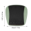 Coussin pour siège auto avec ventilateur USB, tapis d'assise réglable à 3 vitesses B 4