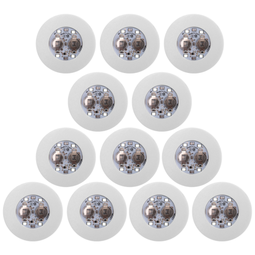 LED-lasinaluset, 36 kpl valaisevia lasinalusia, LED-pullovalot 2