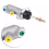Bromshuvudcylinder aluminiumlegering för hydraulisk hydrohandbroms 4