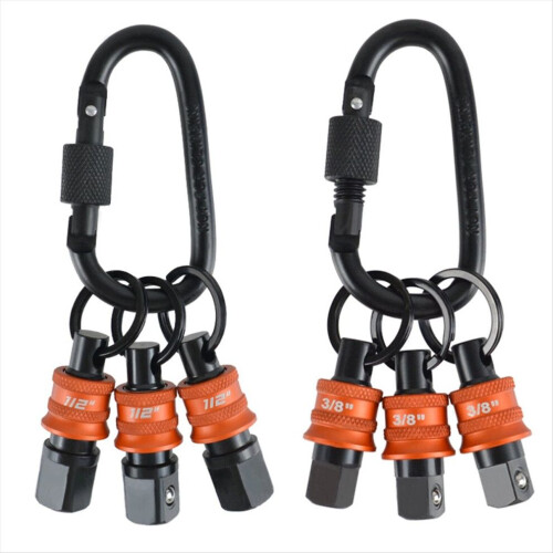Porte-foret hexagonal à douille porte-clés 1/2 3/8 pouce