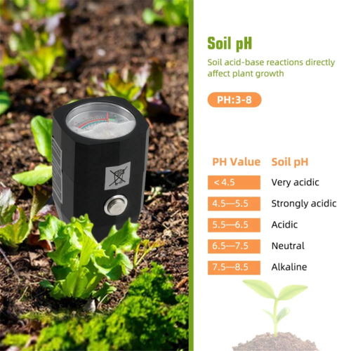 Bodem pH-meter Vochtigheidsmeter Waterdichte bodemvochtigheidsmeter 2