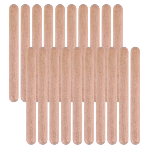 20 τεμάχια παιδικά ρυθμικά sticks 8 ιντσών, μουσικά sticks Lummi