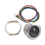 GM861-LED 2D/1D USB/UART DC3.3V QR Code Round Barcode Module Silver 1
