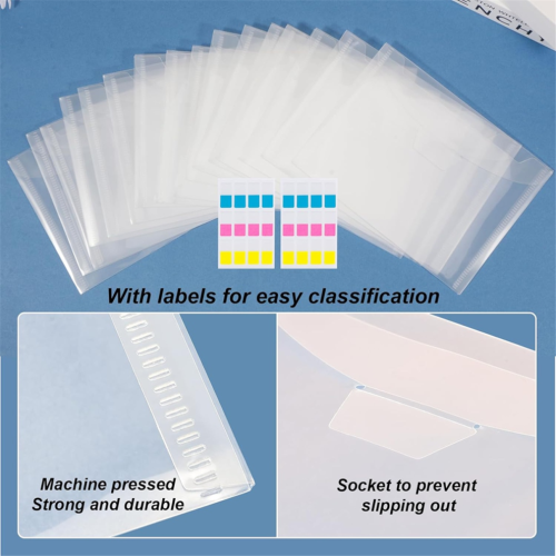 Stamp and Die Storage Pockets Reusable Storage Transparent C 1