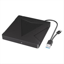 Unità DVD esterna, lettore/masterizzatore CD DVD -/+RW, unità ottica portatile.