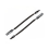 1 Pair Solar Cable Window Feedthrough, 16Inch Flat Solar Panel Wiring 1