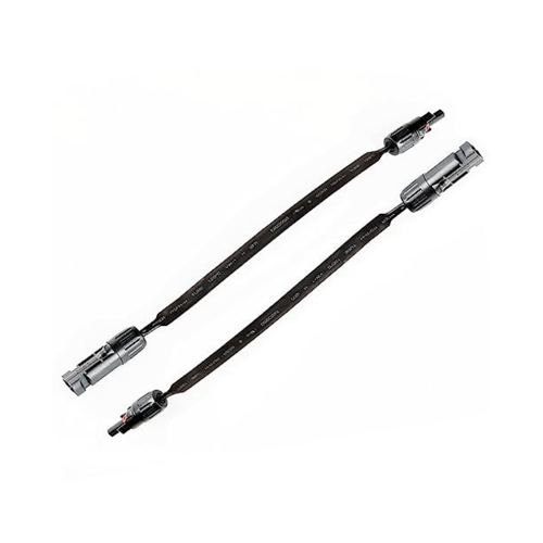 1 Pair Solar Cable Window Feedthrough, 16Inch Flat Solar Panel Wiring