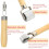 Autogeluidsdempende rollerset, naadroller 4