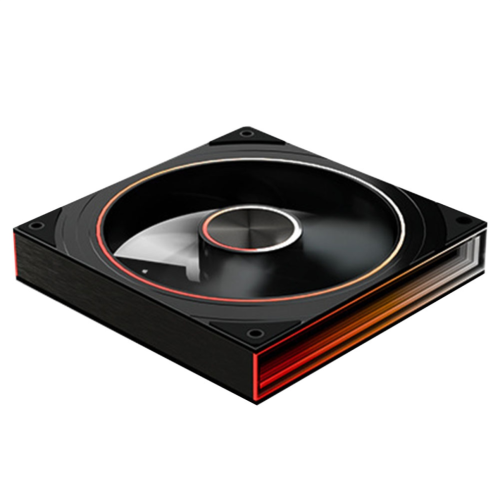 Ventola per case PC Star Ring Ciclo Specchio Luce Ventola di Raffreddamento B
