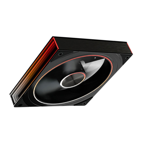 Ventola per case PC Star Ring Ciclo Specchio Luce Ventola di Raffreddamento B 2
