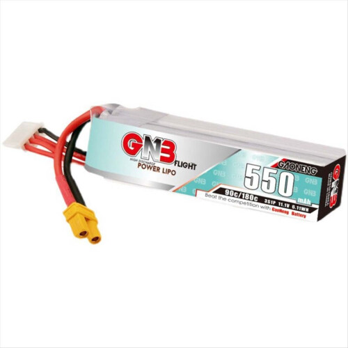 Μπαταρία GNB 550mAh LIPO 3S για FPV Drones και τηλεχειριστήρια αεροσκαφών