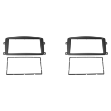 2-DIN-Autoradio-Einbausatz mit DVD-Player und Stereo-Armaturenbrettrahmen