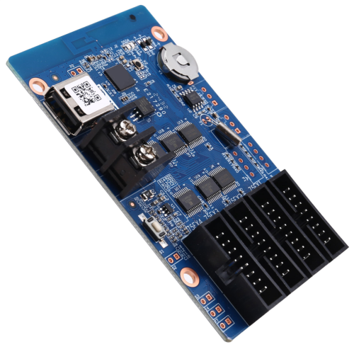 Κάρτα ελέγχου WIFI μικρής οθόνης LED επτά χρωμάτων RGB HD-WF4 2