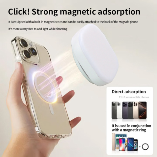 Luce magnetica per selfie con connettore Type-C per telefono Android e Android 2