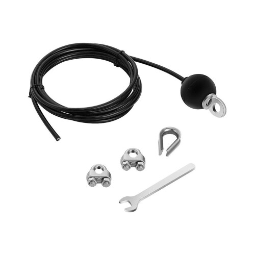 Cable de acero resistente ajustable para gimnasio de 2 metros 2