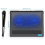 Support de refroidissement pour ordinateur portable, base en métal, support pour ordinateur portable 3