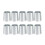 .355 Golf Tip Metal Ferrules Irons Golf Club Accessoires 2