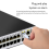 1 Paar Gigabit-Glasfaser-SFP-Module 1,25 Gbit/s Singlemode 40 km 3