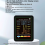 MT07CO 6-in-1 Binnenluchtkwaliteitsmonitor PM2.5 PM10-tester Wit 2