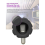 F2 Microphone Screen Acoustic Filter Sponge Wind Screen to Filter B 2