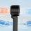 199-Speed USB Turbine Handheld Fan Foldable, Digital Display 4