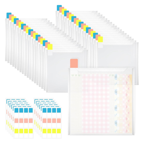 60 Pack Scrapbook Paper Organizer 1