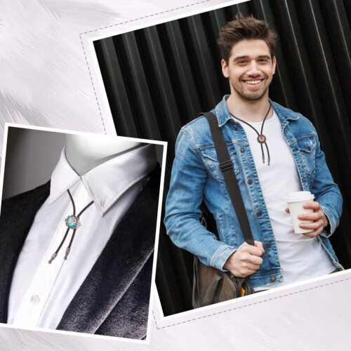 14st Bolo Tie Findings Kit, Bolo Tie Tips Replacement Kit 1