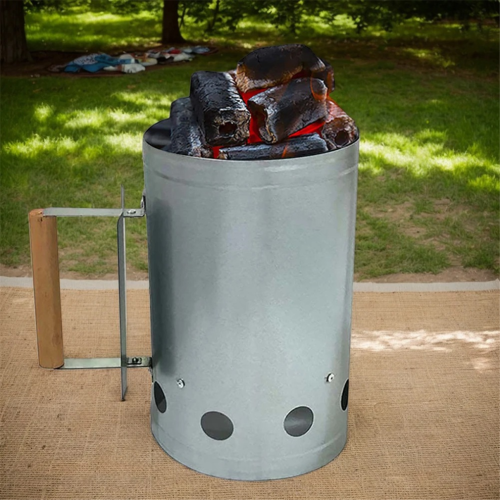Houtskoolstarter met handvat BBQ-starter 1